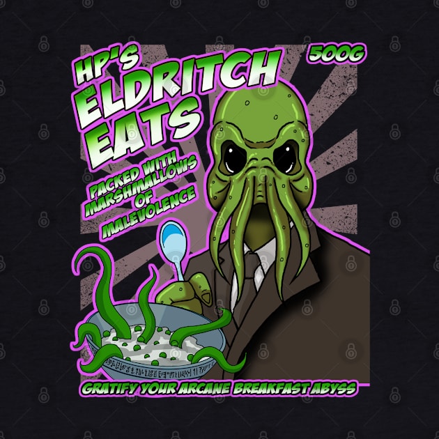 HP Lovecraft inspired cereal by Duckfieldsketchbook01